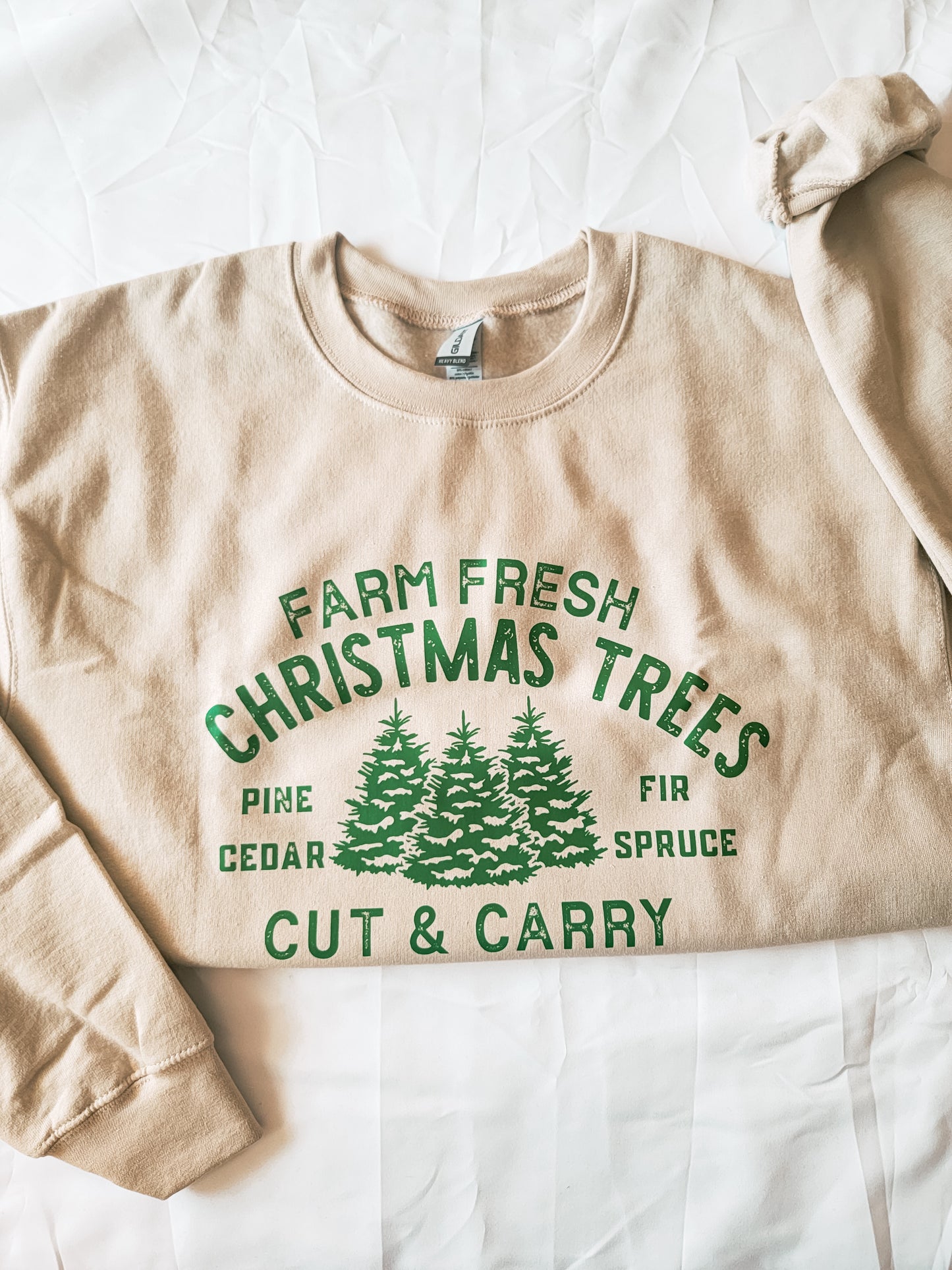 Fresh Cut Christmas Tree Crewneck