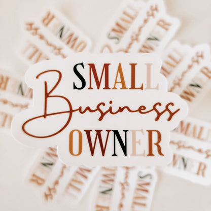 Small Business Owner Sticker