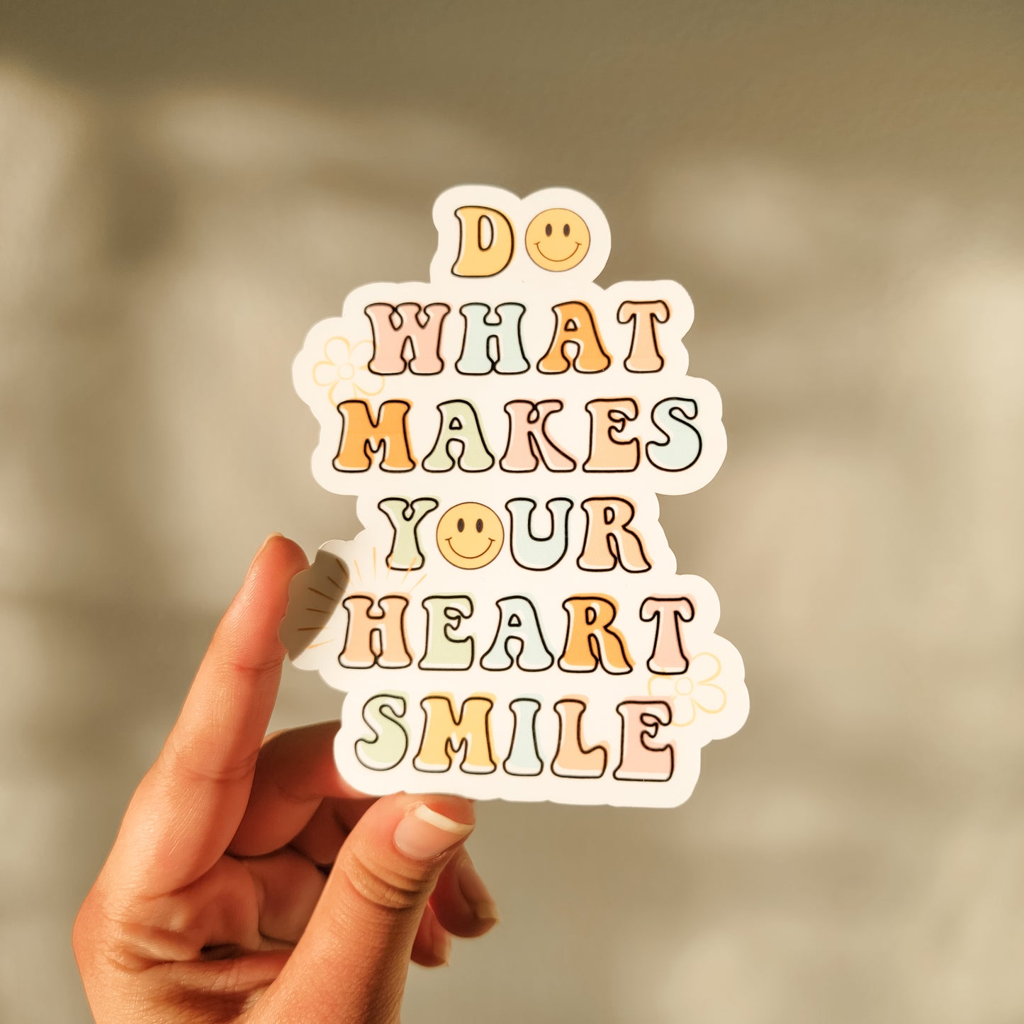 Make Your Heart Smile Sticker